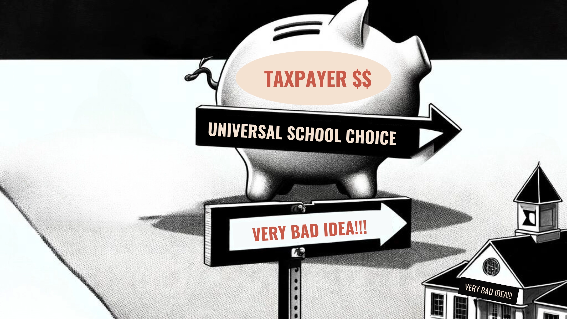 Taxpayers funding “universal school choice" is a VERY BAD IDEA!
