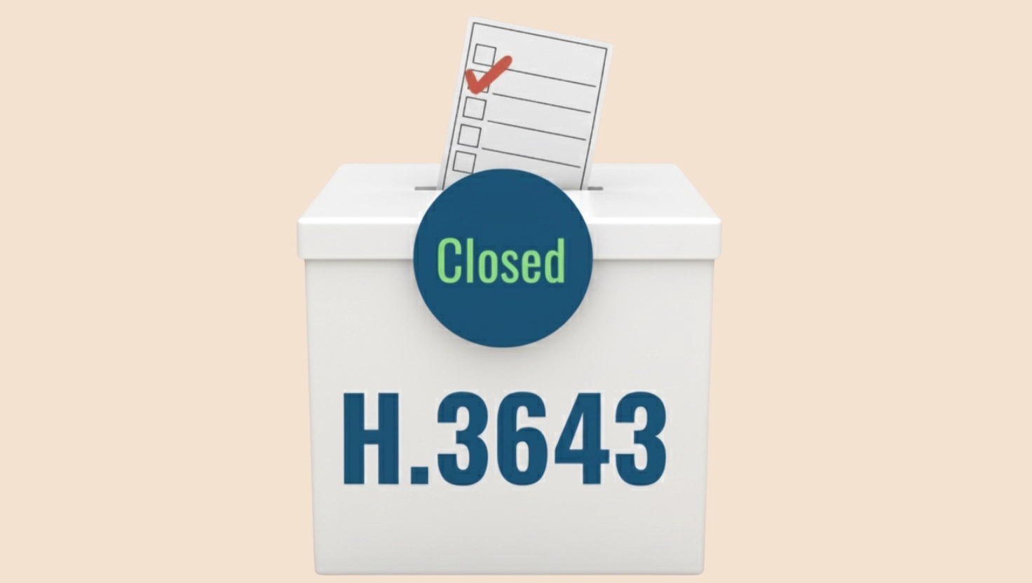 H.3643: Closing the Primaries With Consequences